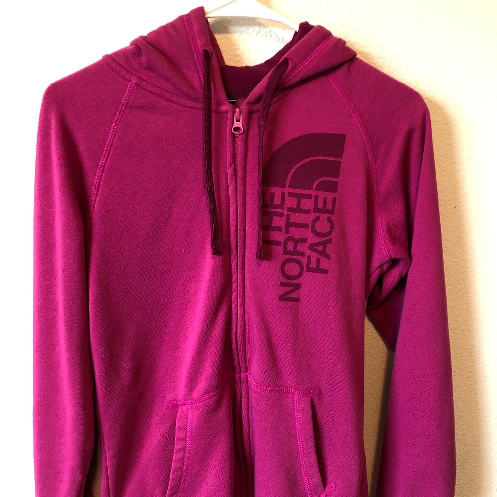 The North Face zip up hoodie